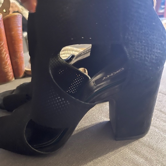 3 pairs of beautiful pre love shoes, 1 DKNY 1 Steve Madden, and 1 soda  - Picture 9 of 13